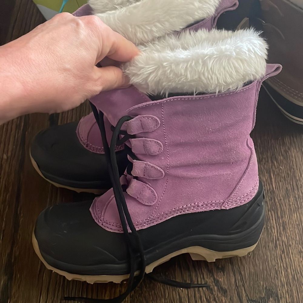 Landsend winter girls boots size 3.